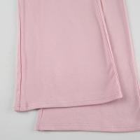 Conjunto de 2 piezas de pantalón superior para mujer, Top elegante con cuello en V y manga larga, pantalones con cintura elástica con cordones, trajes para mujer 2025 - details 12