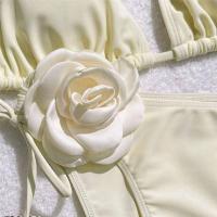 Bikini tanga para mujer, traje de baño brasileño con cordones, conjunto de bikini para mujer 2025 - details 18