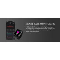 Reloj inteligente HISOLAN con manguito Iatable, seguimiento preciso de la salud, monitor de presión de muñeca, monitoreo de oxígeno en sangre y corazón - details 4