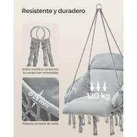 Silla Colgante Grande y Gruesa Ideal para Dormitorio, Balcón, Jardín, Sala de Estar - details 3