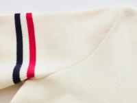 Cuello redondo para mujer, uniforme de béisbol de viento, mangas largas, cinta de Color a rayas, otoño e invierno, nuevo estilo - details 7