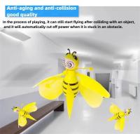 Vehículo Volador de Abeja Pequeña Helicóptero de Luz Sensor de Gesto Juguete Recomendado para Niños - details 6