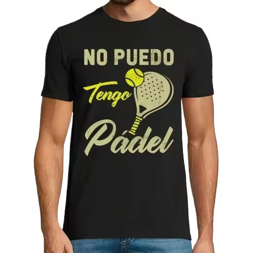 No puedo tengo Pádel Regalo Padelista,Camiseta de Pádel Divertido, ropa para exteriores - 1