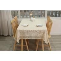 Mantel De Ganchillo Ahuecado De Gardenia Vintage, Cubierta De Encaje Decorativo, Cubierta Para Mesa, 1 ud. - details 0