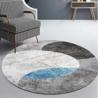 Alfombra de Tapete Redonda de Lujo Nórdico para Decoración de Hogar Alfombra para Dormitorio y Sala de Estar Alfombra Grande para Decoración de Habitación de Adolescente - details 8