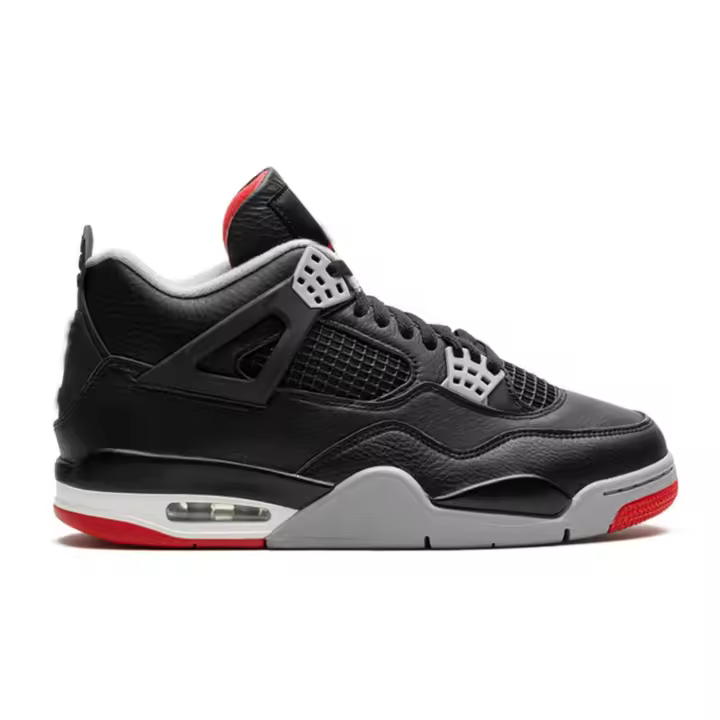 Nuevo 4 4S Retro Bred Reimagined Basketball Sneakers 2025 Verano Masculino Rebote Profesional Combate Estudiantes Antideslizante Shock Zapatos Deportivos Zapatos Mujer Mujer - 1