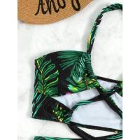2025 Bikini con cuello cruzado, traje de baño hueco y vestido de playa, traje de baño sexy de 3 piezas para mujer, ropa de playa acolchada, natación de verano - details 9