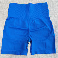 Nessaj-pantalones cortos deportivos para mujer, mallas de yoga sin costuras, a prueba de sentadillas, de cintura alta - details 2