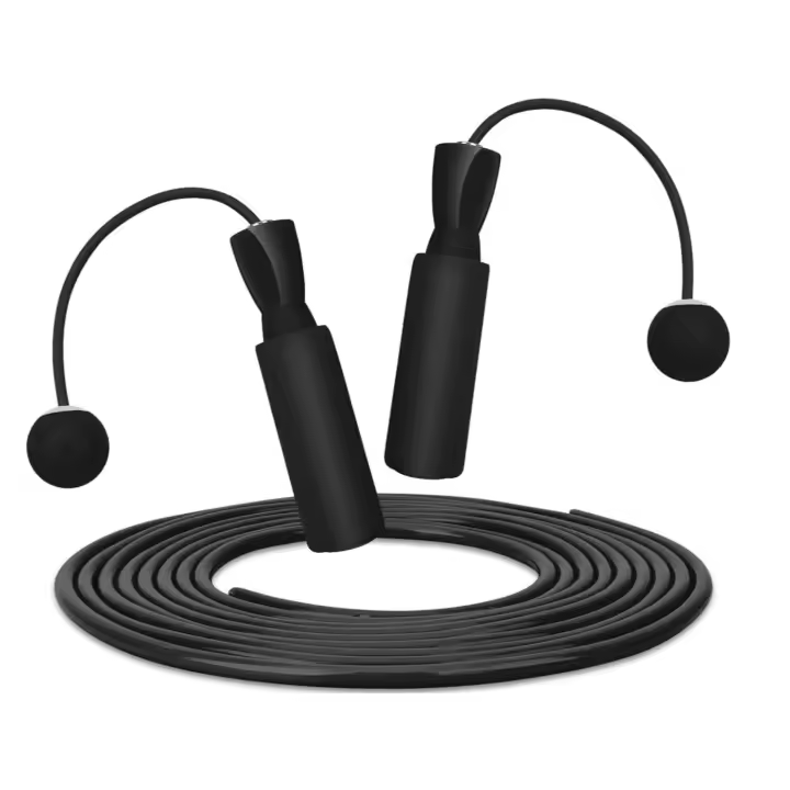 Cuerda para saltar inalámbrica 2 en 1, cuerda para saltar ajustable sin enredos para fitness para mujeres, hombres y niños, cuerda para saltar ponderada ajustable con rodamientos de bolas y mangos de espuma viscoelástica para interiores/exteriores - 1