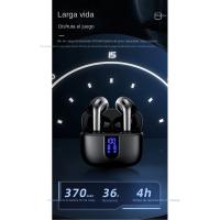 Auriculares Bluetooth inalámbricos, Auriculares Bluetooth 5.4, 4 micrófonos con cancelación de ruido ENC, 50H con graves, - details 4