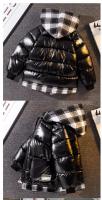 Chaqueta acolchada para niños, chaqueta acolchada de plumón para niños, chaqueta con capucha de invierno para niños, abrigo grueso para adolescentes - details 1