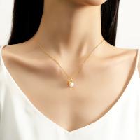 Collar de Calabaza de Oro 18K con Perla de Agua Dulce Natural Joyería Fina para Mujeres con Certificado - details 3