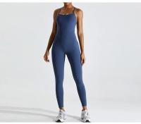 Monos de yoga sin costuras para mujer, ropa deportiva informal de una pieza para entrenamiento, danza y gimnasio - details 9