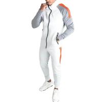 Nuevo traje de otoño e invierno para hombre, Sudadera con capucha y pantalones con cremallera, ropa deportiva informal de dos piezas, ropa deportiva para hombre, traje deportivo cálido - details 1