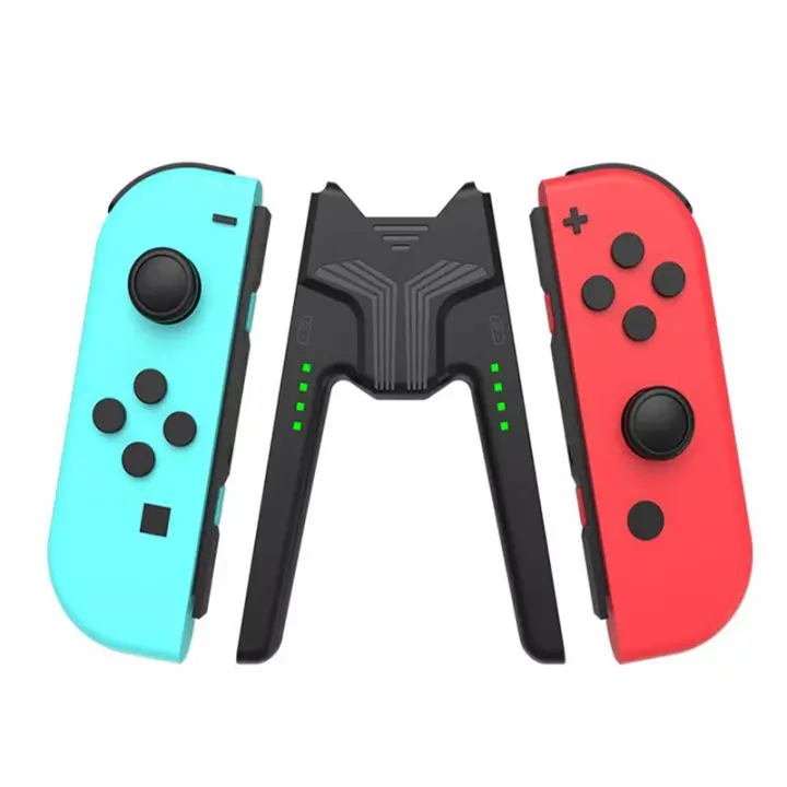 Controlador de carga para Joy-Con, Mini base de carga Con puerto tipo C, USB C para Nintendo Switch, NS OLED - 1