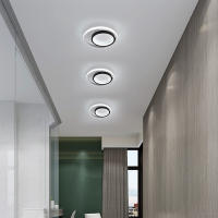 Goeco Lámpara LED Redonda Nórdica de Techo 28W Iluminación Moderna Acrílico Montaje en la Pared - details 19
