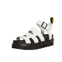 Verano nueva plataforma Martin sandalias de piel de vaca de las mujeres sandalias romanas dedo desnudo hebilla de metal línea de costura - details 5