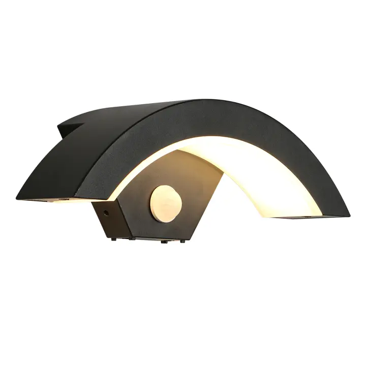 Goeco-Lámpara LED de 24W con Sensor de Movimiento, Luz Blanca Cálida 3000K, Impermeable IP65, para Jardín y Pasillo - 1