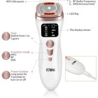 Minimáquina facial para eliminar las, arrugas masajeador facial de alta intensidad, ultrasonidos RF, rejuvenecimiento antienvejecimiento para cuello de la barbilla - details 7