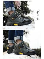 Zapatillas de Senderismo Invierno para Hombres Montaña Exterior Botas de Nieve a Prueba de Choques Deporte Casual Cálido Impermeable Marca RUNSUN DAILY - details 17