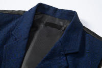 Chaleco de Tweed Grueso de Moda Retro para Hombres Chaleco de Fiesta de Ocio Casual Británico con Múltiples Bolsillos - details 14