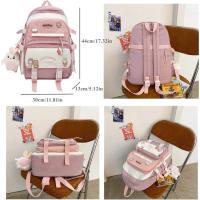 Mochila Kawaii para niñas, bolso escolar de gran capacidad, informal - details 0