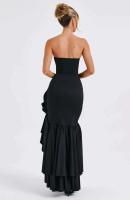 Vestido de Tanga de Moda Verano 2024 para Mujeres Cinturón de Mochila Liso, Espalda Abrejada, Ajuste Delgado - details 8