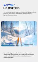 Gafas de Nieve Photochromáticas KAPVOE Máscara de Esquí y Snowboard con Lente Anti-Niebla UV400 para Hombres y Mujeres Gafas de Sol Deportivas y al Aire Libre - details 4