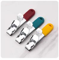 2025 nuevo Mini cortador de uñas ultrafino, cortaúñas plegable de acero inoxidable, cortaúñas, tijera para uñas de los pies, manicura y pedicura - details 8