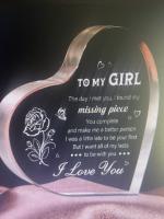 Placa Acrílica para Mamás Regalo Original de Hijos/Hijas 10x10cm con Mensaje Grabado - details 14