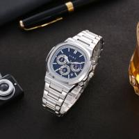 Reloj para Hombre Diseño Nórdico Cronógrafo de 3 Eje, Cuarzo Miyota Japonés, Cristal Reforzado, Brillo Nocturno, Resistente al Agua 30M Estilo Elegante para Oficina y Diario - details 1