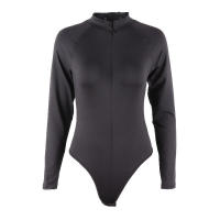 BUNO-body Sexy con cremallera para mujer, camiseta ajustada de manga larga con cuello redondo a la moda, ropa para discoteca para fiesta nocturna de otoño - details 0