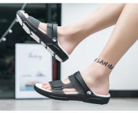 Zapatillas para hombre, novedad de verano 2025, chanclas de playa para hombre con suela suave para exteriores, combinables y versátiles. - details 4