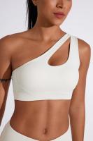 Sujetadores deportivos sexys de un hombro para mujer, Top de Yoga, chaleco de secado rápido para Yoga, gimnasio, correr, Fitness - details 11