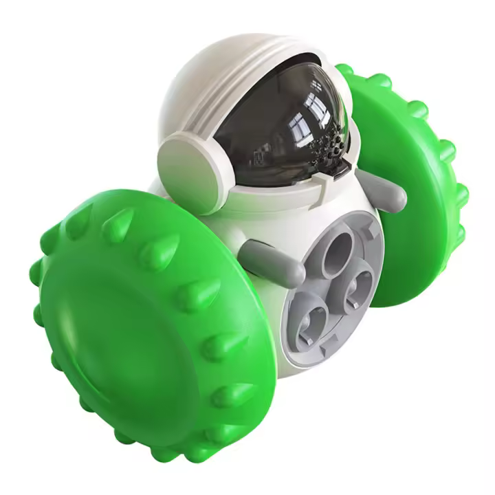 Dispensador de Alimentos para Mascotas Lento Juguete Interactivo para Perros y Gatos - 1