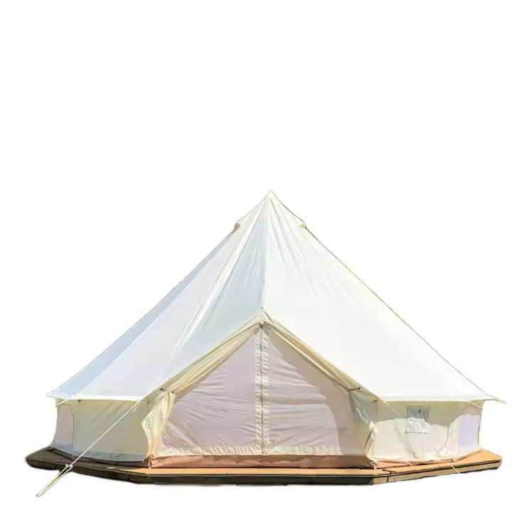 Tienda de campaña familiar impermeable al aire libre, campana de tela Oxford 900D, yurta, evento, fiesta de boda - 1