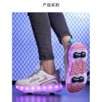 Nueva Mafia Zapatos Niñas 2024 Puede Caminar Y Deslizarse USB De Carga De Los Niños De Verano Zapatos Con Ruedas - details 15