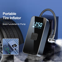 Bomba de Aire de Compresión Portátil Inalámbrica para Neumáticos de Coche 12V con Salida LED USB para Bicicletas Moto Bolas Normalidad de Artículos Peligrosos Batería Incluida  - details 16