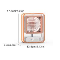 Enfriador De Aire Personal, Ventilador De Aire Acondicionado Portátil, Mini Niebla Enfriadora Evaporativa - details 2