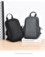 Bolsa de mensajero de hombro Bolsa de pecho impermeable de moda ligera Bolsa de pecho informal Commuter - details 17