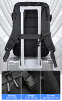 Mochila impermeable función de viaje bolsa de ordenador de gran capacidad de ciclismo de los hombres de la com****dora casco mochila de viaje bolsa de la escuela. - details 17