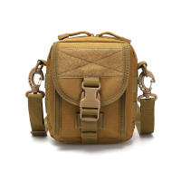 Glovento - Bolso Táctico Diagonal Molle Camuflaje Multiusos Impermeable Pechera - details 5