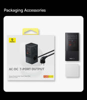 Baseus cargador multipl de 35W, Digital de carga rápida, estación de carga 7 en 1, cargador tipo c para iPhone Xiaomi - details 16