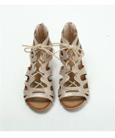 Sandalias romanas de cuña estilo étnico retro de tacón medio con boca de pez para mujer, verano 2025 - details 8