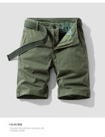 Pantalones de Playa de Algodón Puro para Hombres Shorts de Trabajo de Verano Versátiles - details 4