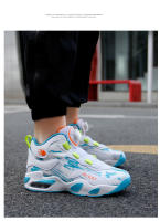 Nuevos zapatos de baloncesto de marca para niños, zapatos deportivos transpirables y cómodos para niños, zapatillas de baloncesto para exteriores para niños, zapatos de gimnasio para niñas - details 21