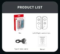 Gamepad Bluetooth para Switch/OLED/LITE/IOS/Android/PC Controlador inalámbrico JoyPad Joystick con mango izquierdo y derecho Giroscopio de 6 ejes con consola de juegos Trubo Wake Up - details 10