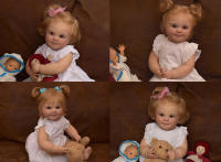 BZDOLL-Muñeca Reborn realista de 60cm y 24 pulgadas, muñeco con piel de pintura 3D, hecho a mano, silicona suave, bebé recién nacido, lindo regalo de cumpleaños - details 3