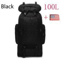 Bolsa de alpinismo de 80L/100L, mochila táctica militar grande para escalar, senderismo al aire libre, Camping, bolsas de viaje - details 22