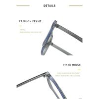 Montura transparente para gafas de ordenador para hombre y mujer, gafas cuadradas antiluz azul, gafas de bloqueo, gafas ópticas - details 9